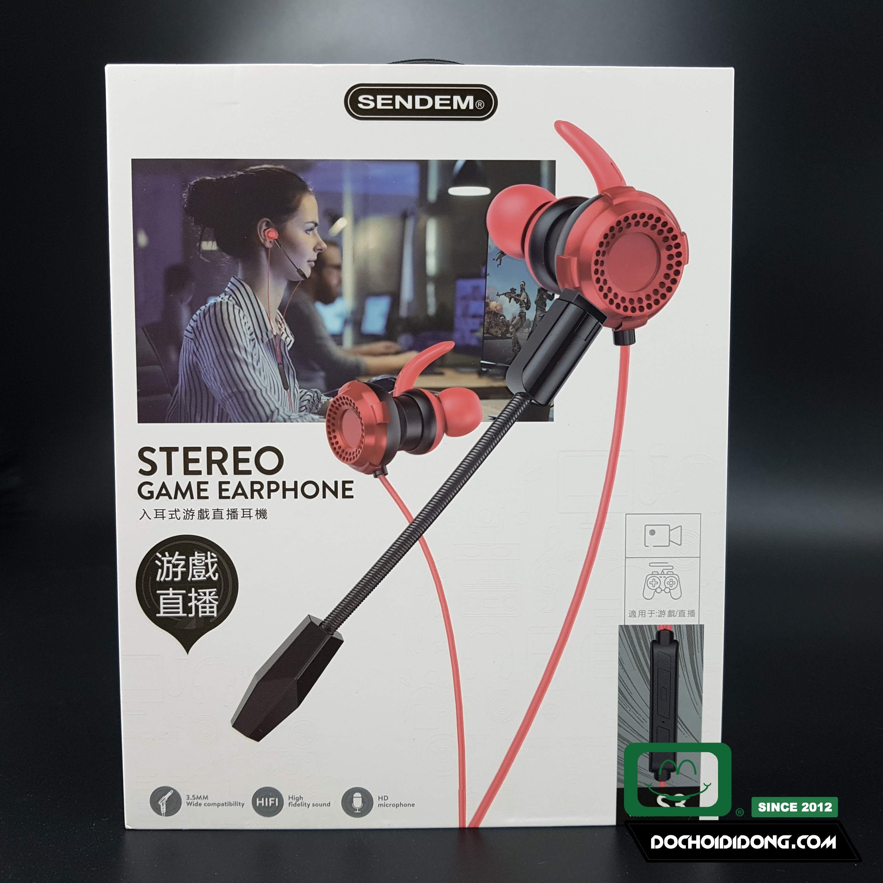 [HCM]Tai nghe game thủ Sendem S2 và S3 mic rời