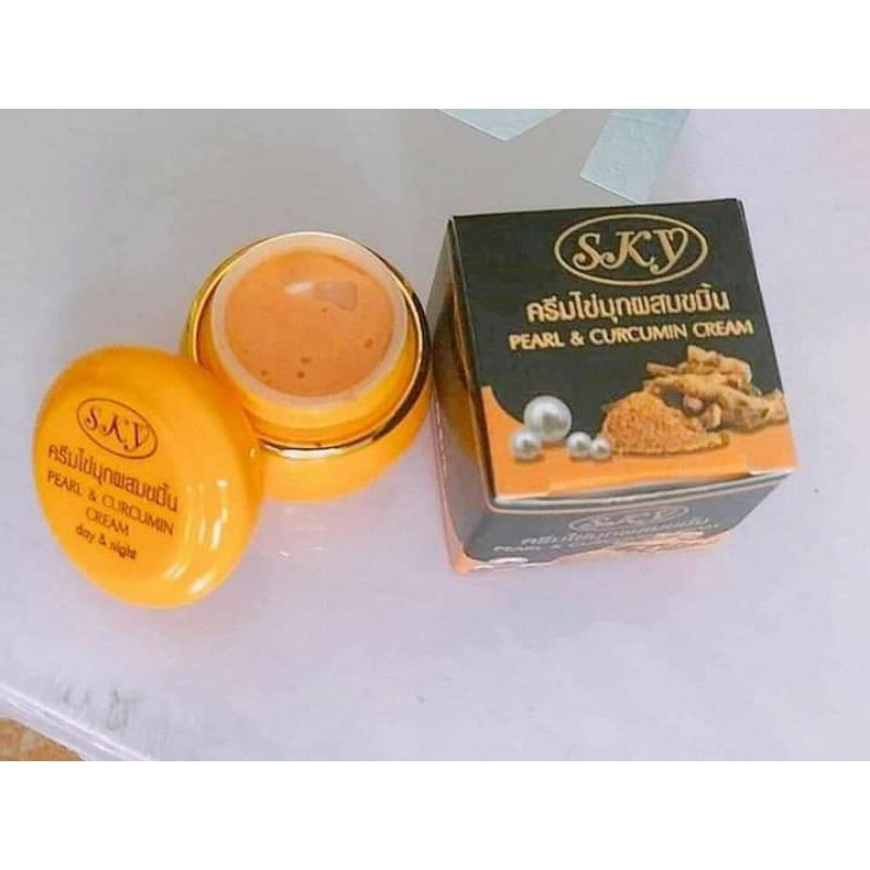 Kem Nghệ SKY Pearl & Curcumin Thái Lan 20gram