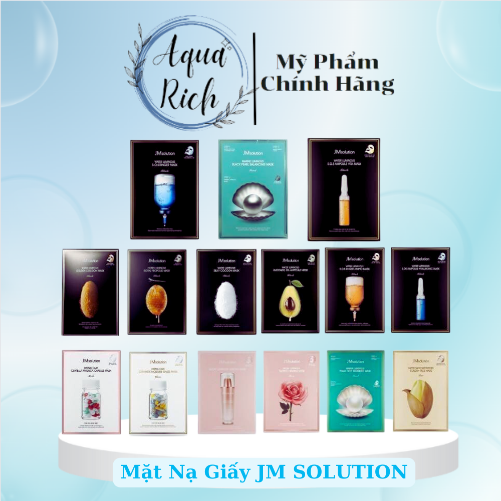 Mặt Nạ JM Solution Lẻ- Miếng Lẻ - Lẻ Từng Miếng [Đủ Mùi]