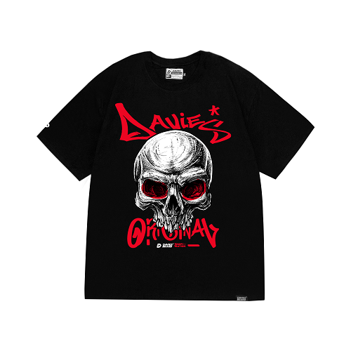 Áo thun Davies nam nữ DSW Tee Old Skull