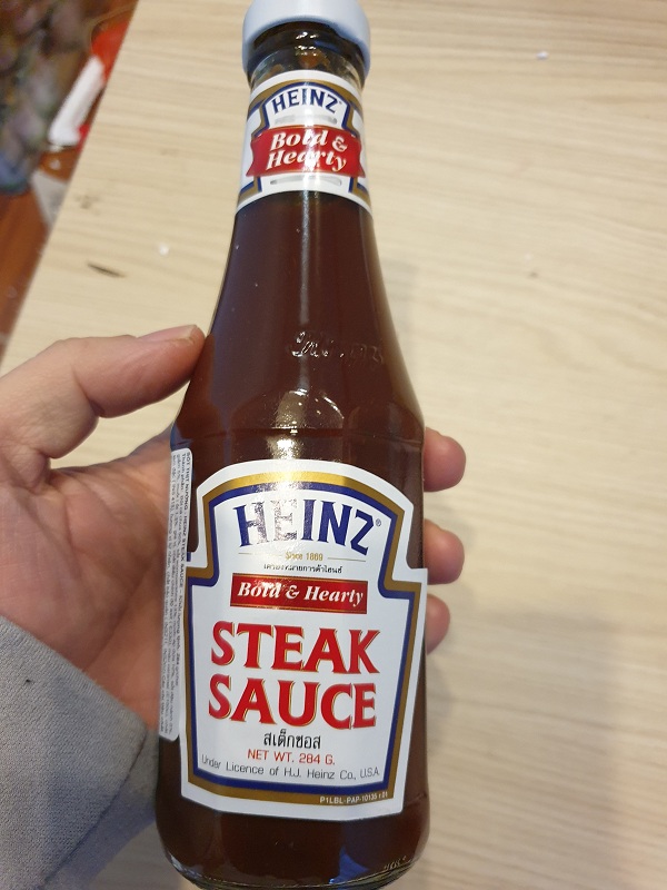 Sauce barbecue-Heinz steak sauce 284g