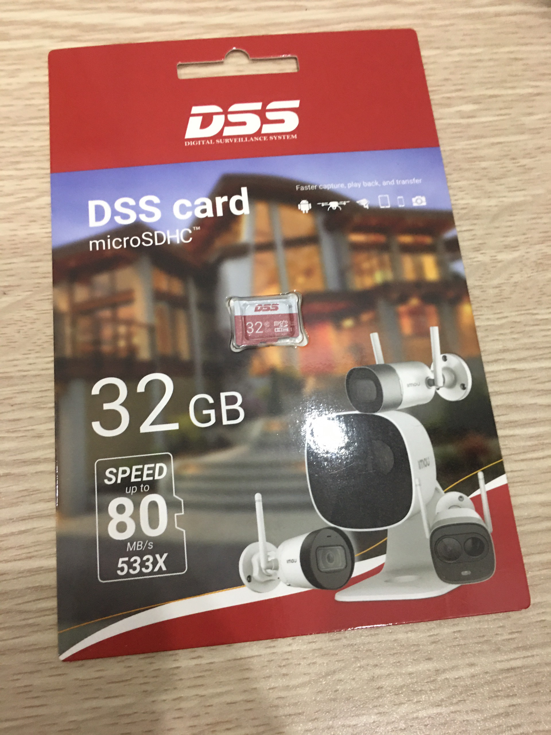 Thẻ Nhớ MicroSD 32G DSS - Thẻ Nhớ Chuyên Dụng Camera DN Tech