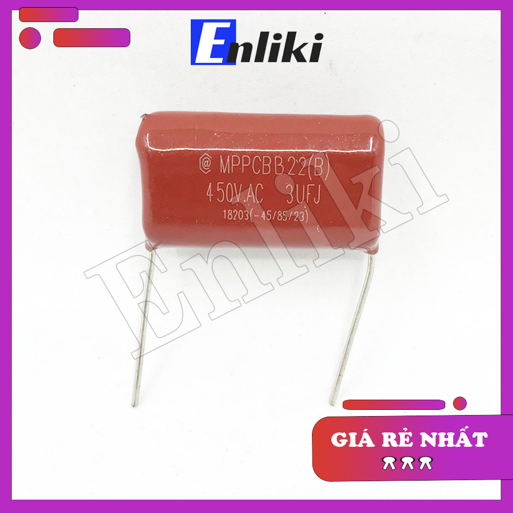 Tụ 3uF MPPCBB22 450VAC 32mm
