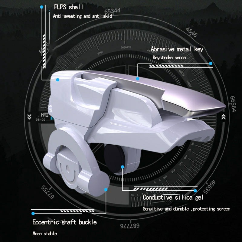 Nút bắn Pubg Freefire White Shark