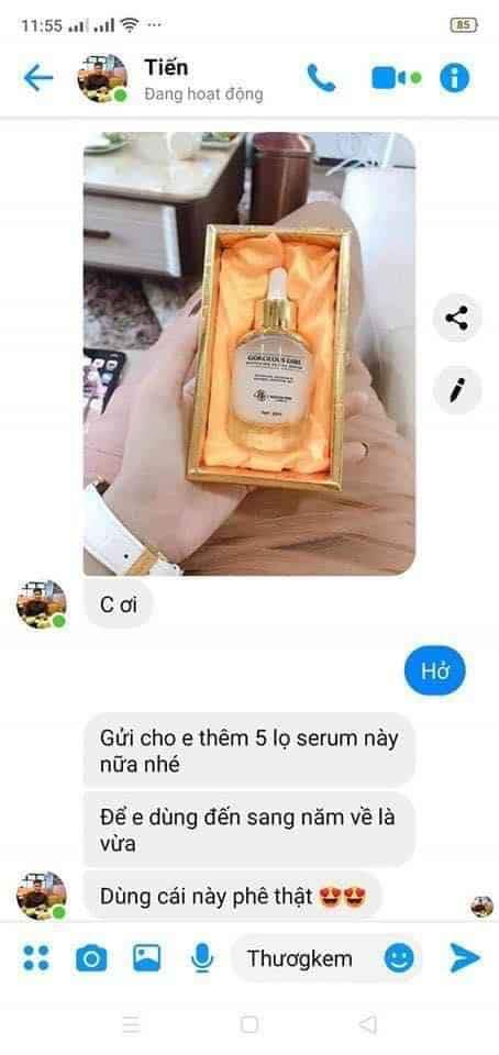 Serum sâm dưỡng da trắng căng bóng