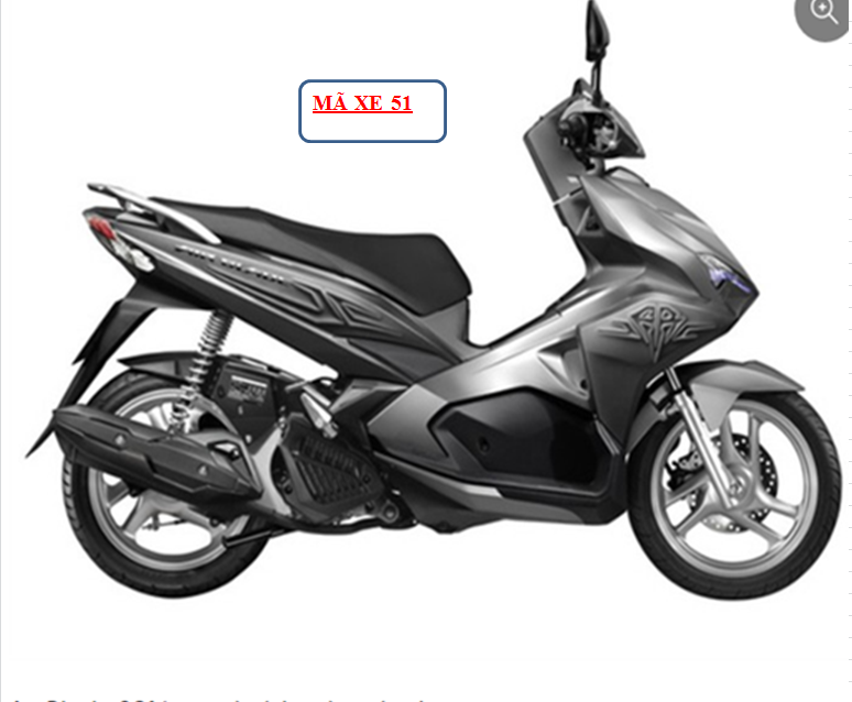 Bộ tay dắt sau HONDA Air BLade 2015-2019