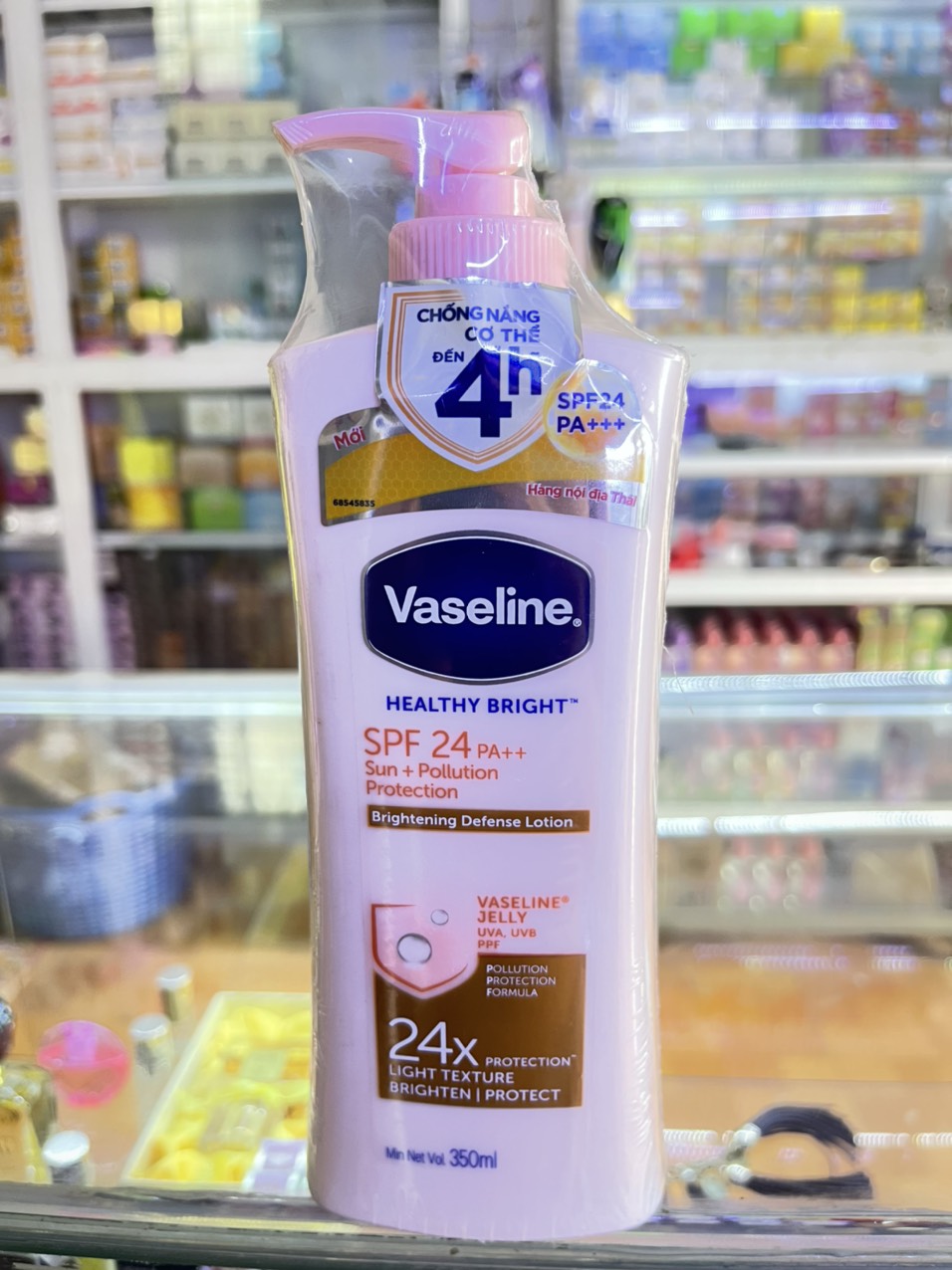 [ chính hãng ]Sữa dưỡng thể trắng da Vaseline 350ml/chai