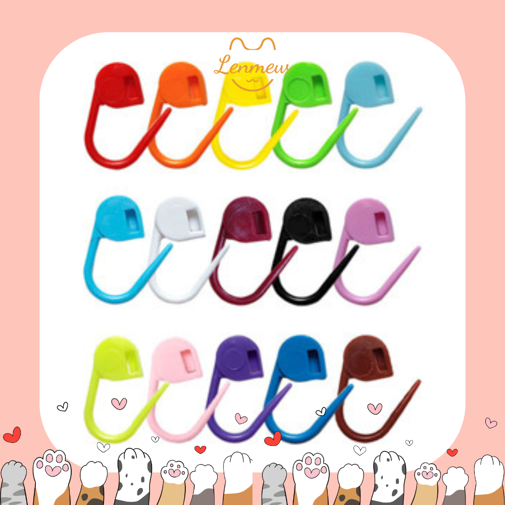 Kim Đánh Dấu Móc Len / Ghim Đánh Dấu Móc Len (Set 10 Cái)