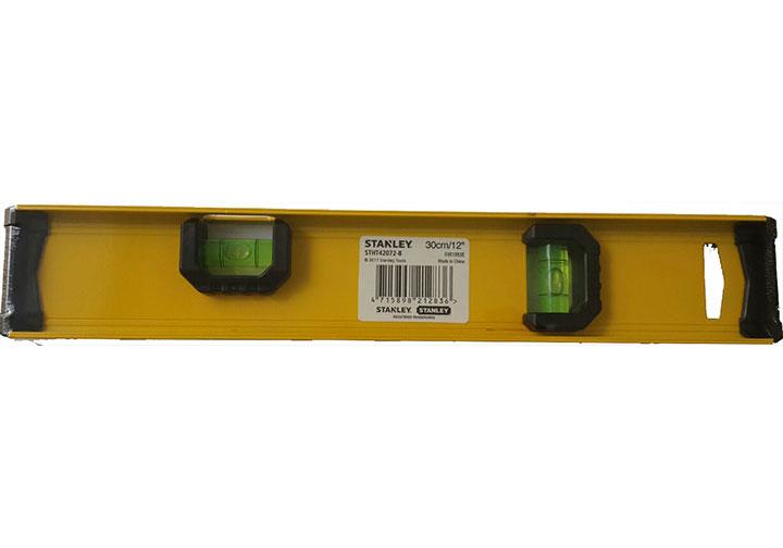 Thước thủy tinh 30cm Stanley 42-72 (Bạc)