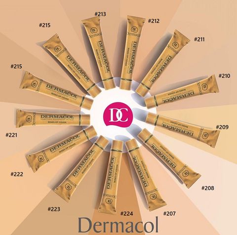 [Ảnh thật] [Chính hãng] Kem Che Khuyết Điểm Dermacol Make-up Cover 30g