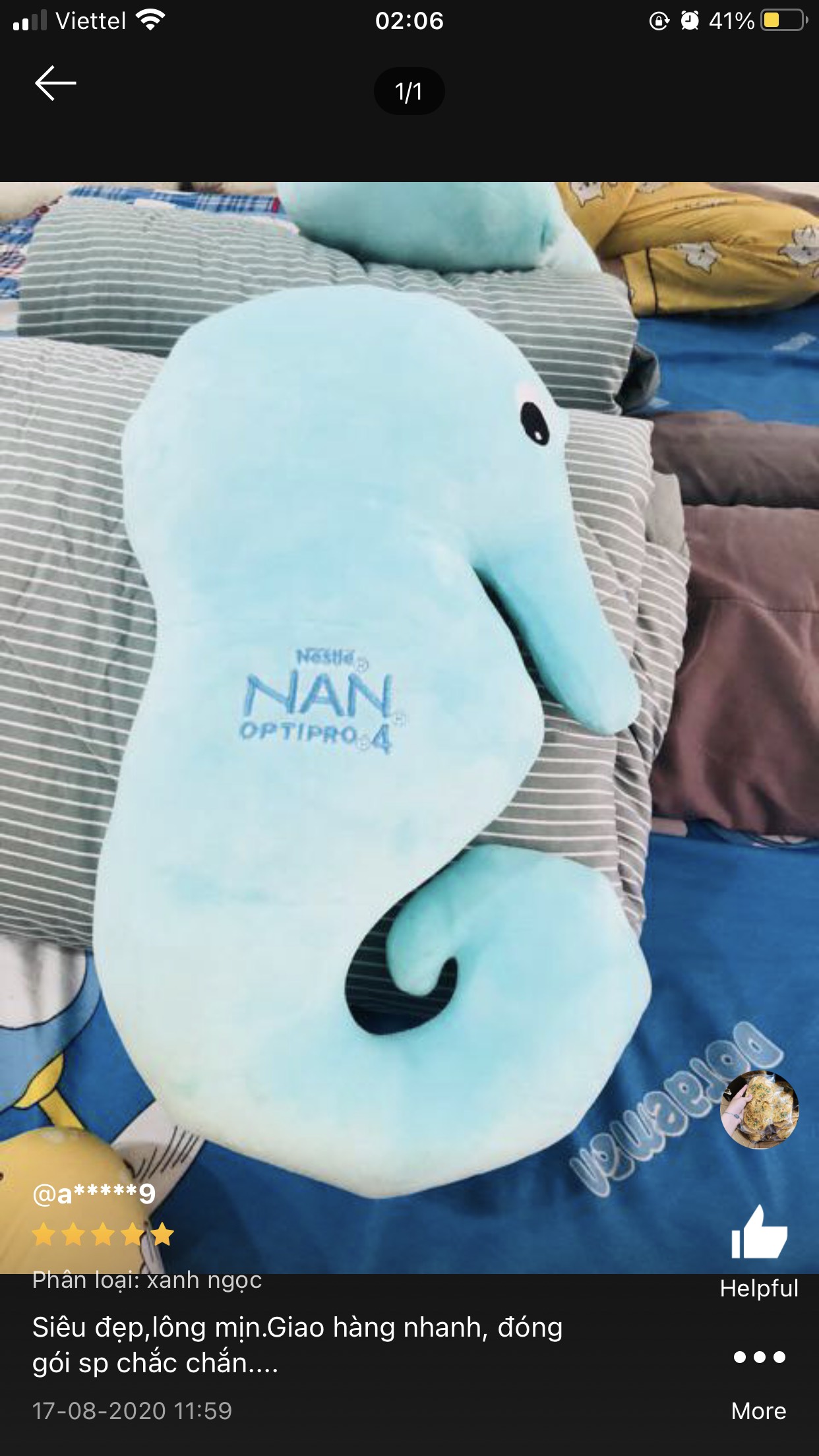 Gối ôm cá ngựa hàng quà tặng
