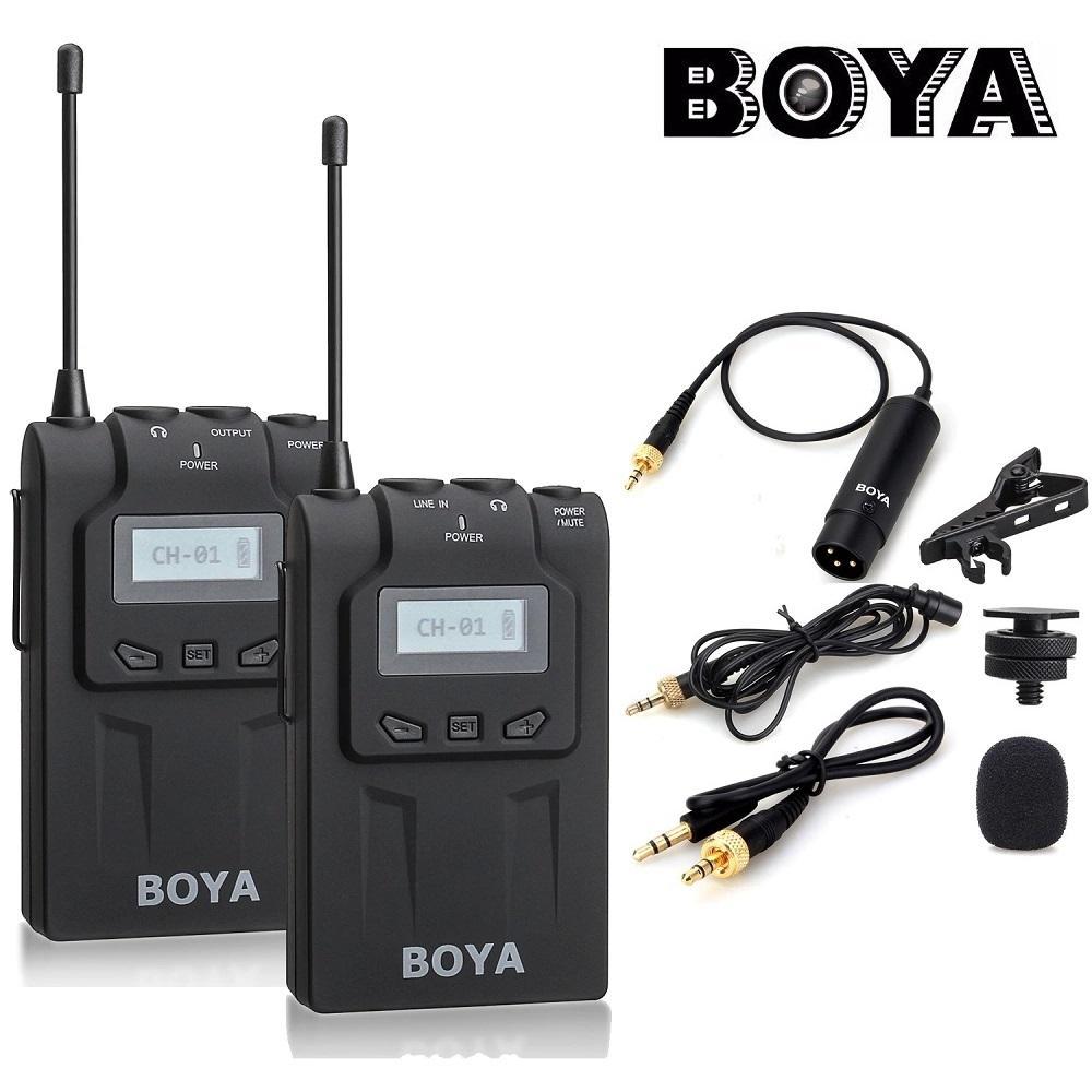[Trả góp 0%]Micro thu âm wireless UHF Boya BY-WM8 PRO-K1