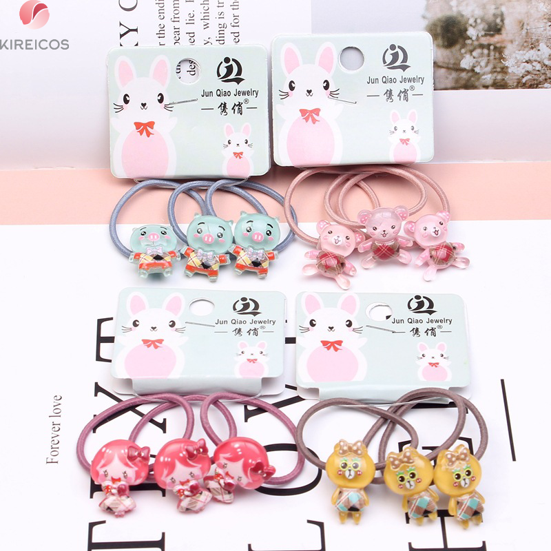 Set 3 sợi dây cột tóc no b194 - giao ngẫu nhiên - kireicos