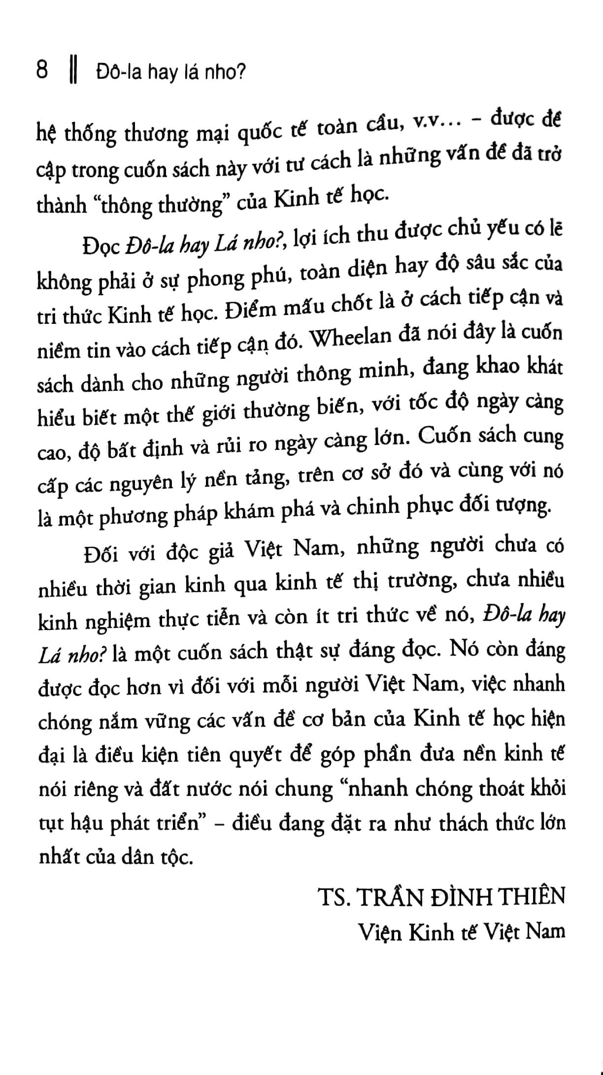 Sách - Đô La Hay Lá Nho?