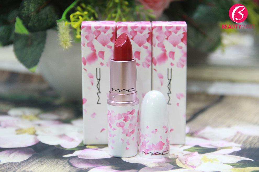 Son MAC Framboise Moi màu đỏ hồng