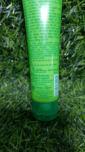 [HCM]Kem mặt nạ lột nhẹ Lana 30g