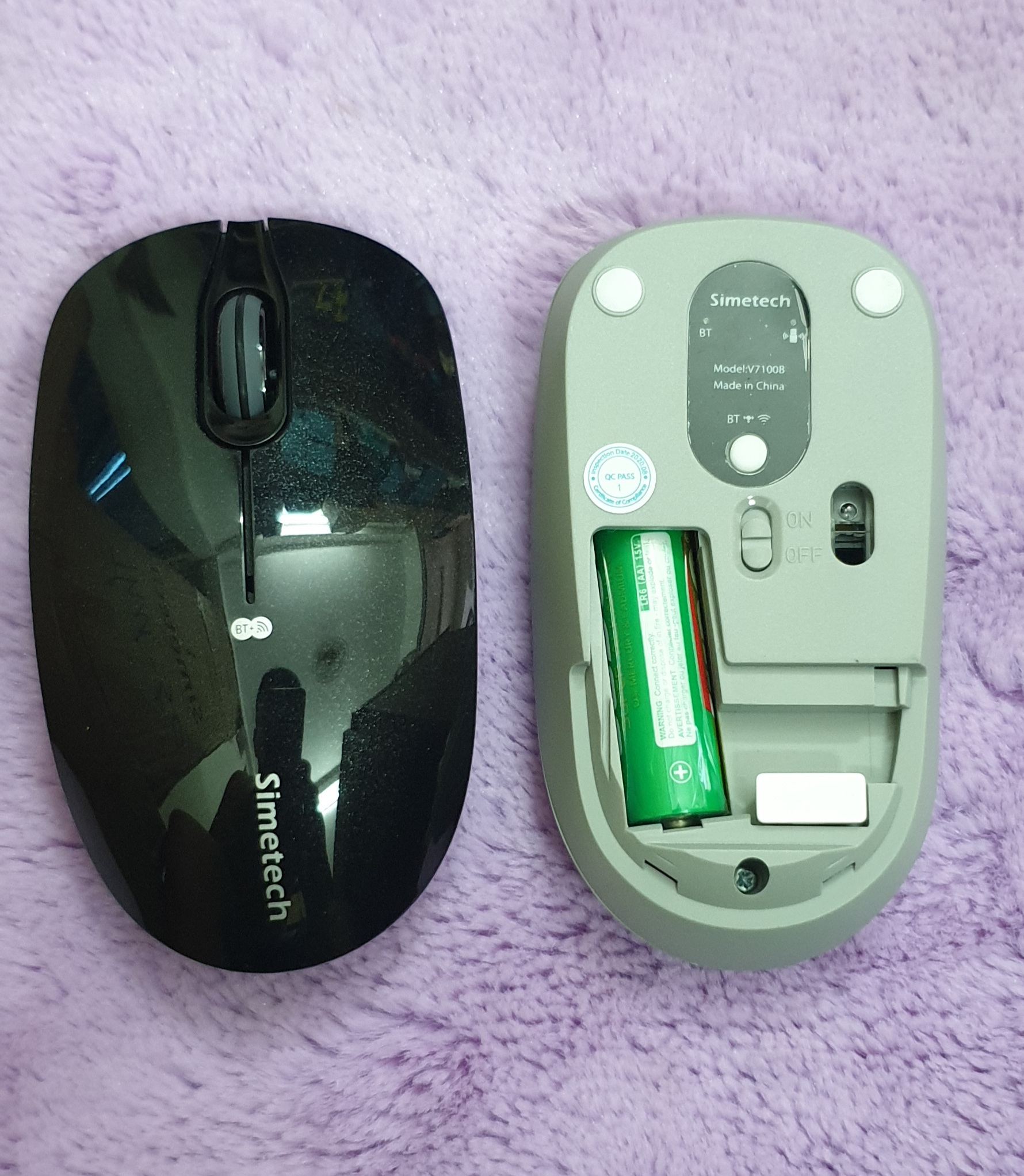Chuột Simetech không dây V7100B