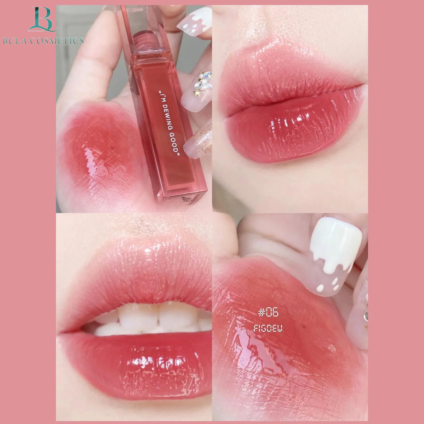 Son Tint Bóng AMUSE Dew Tint Thuần Chay