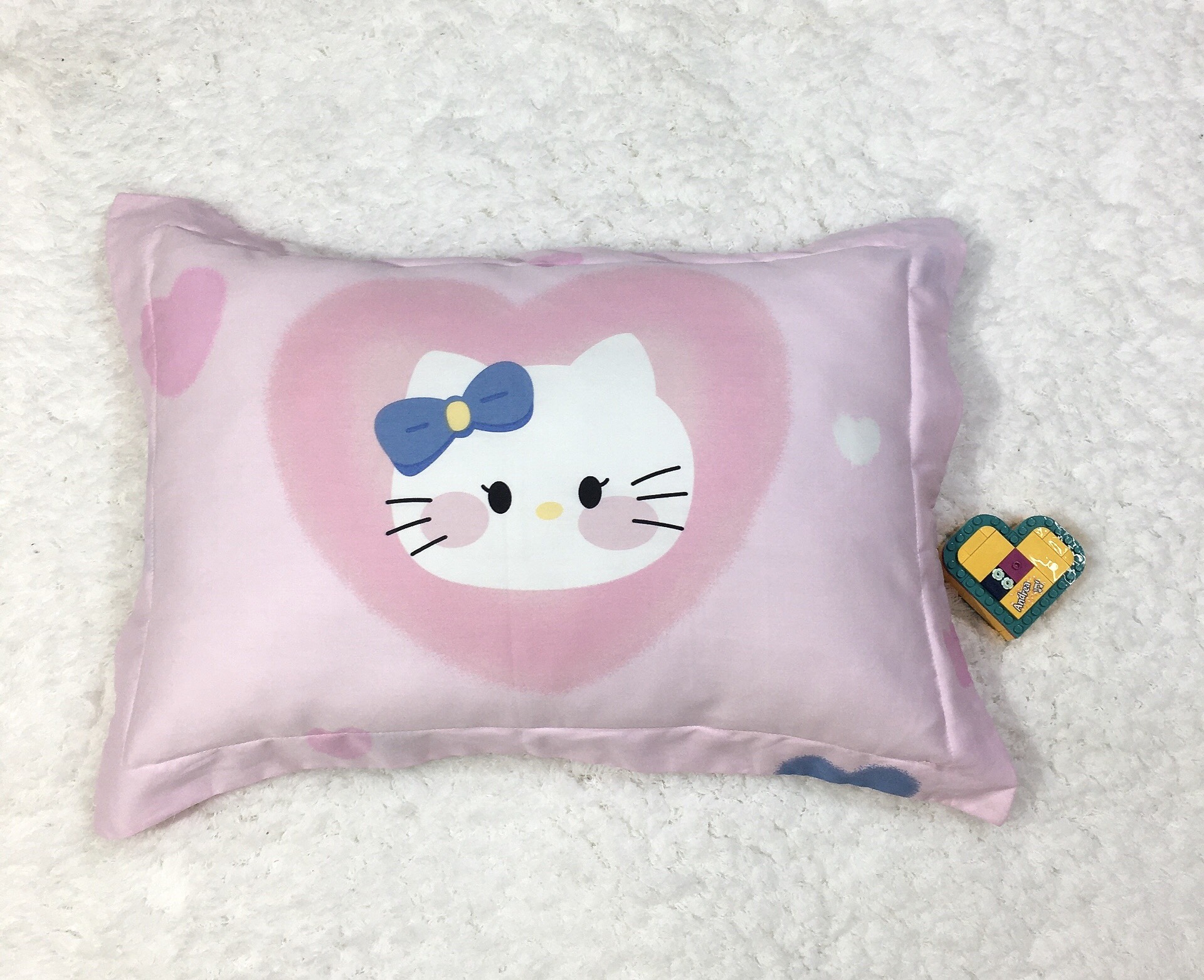 GỐI NẰM LÔNG VŨ CHO TRẺ EM 100% COTTON CAO CẤP