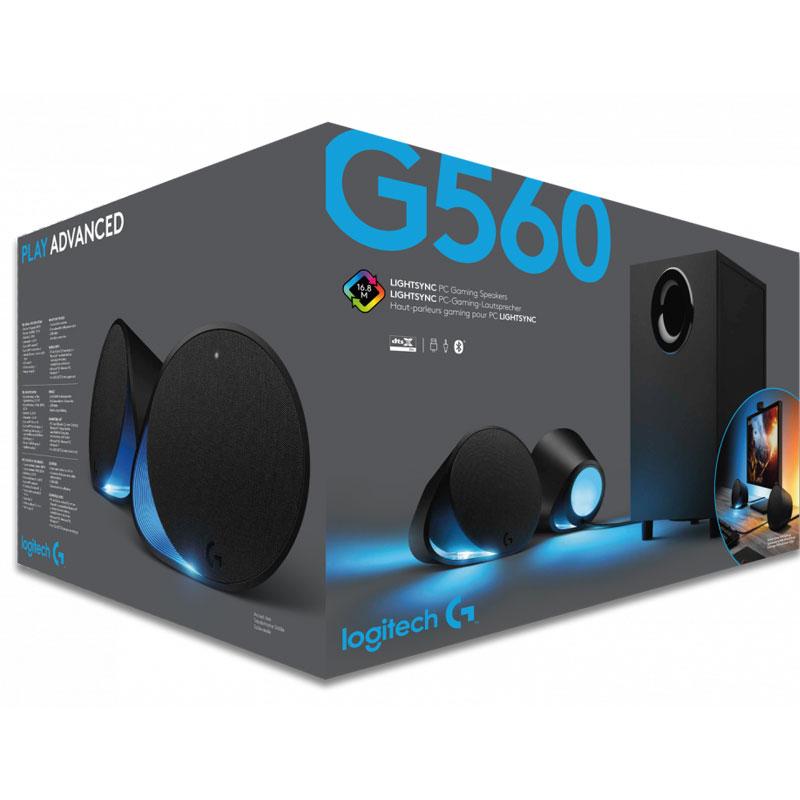 [Trả góp 0%]Loa Logitech G560 LIGHTSYNC RGB Gaming