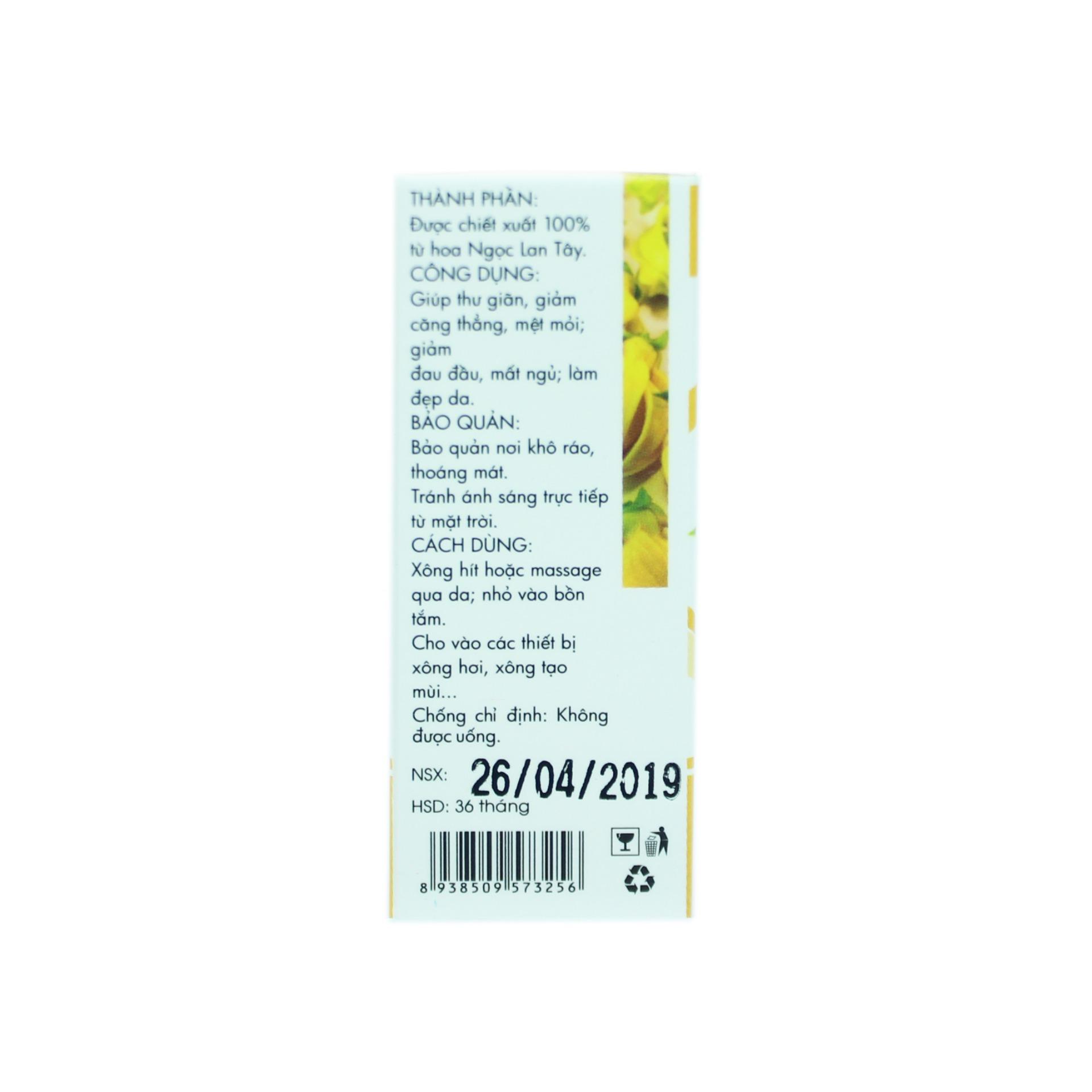 Tinh dầu ngọc lan tây Kim Vui 10ml