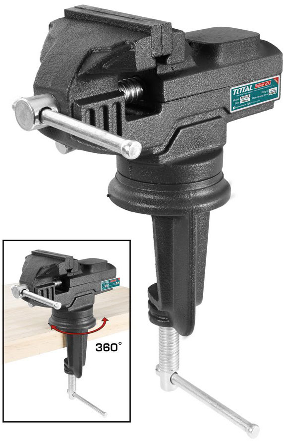 60mm êtô kẹp mâm xoay kẹp bàn total tht6126