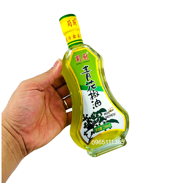 Dầu Hoa Tiêu Xanh/ Dầu Tê 268ml, nội địa TQ