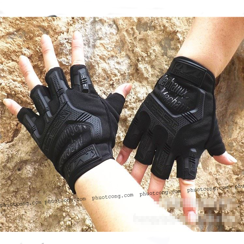 Găng tay xe máy Mechannix hở ngón