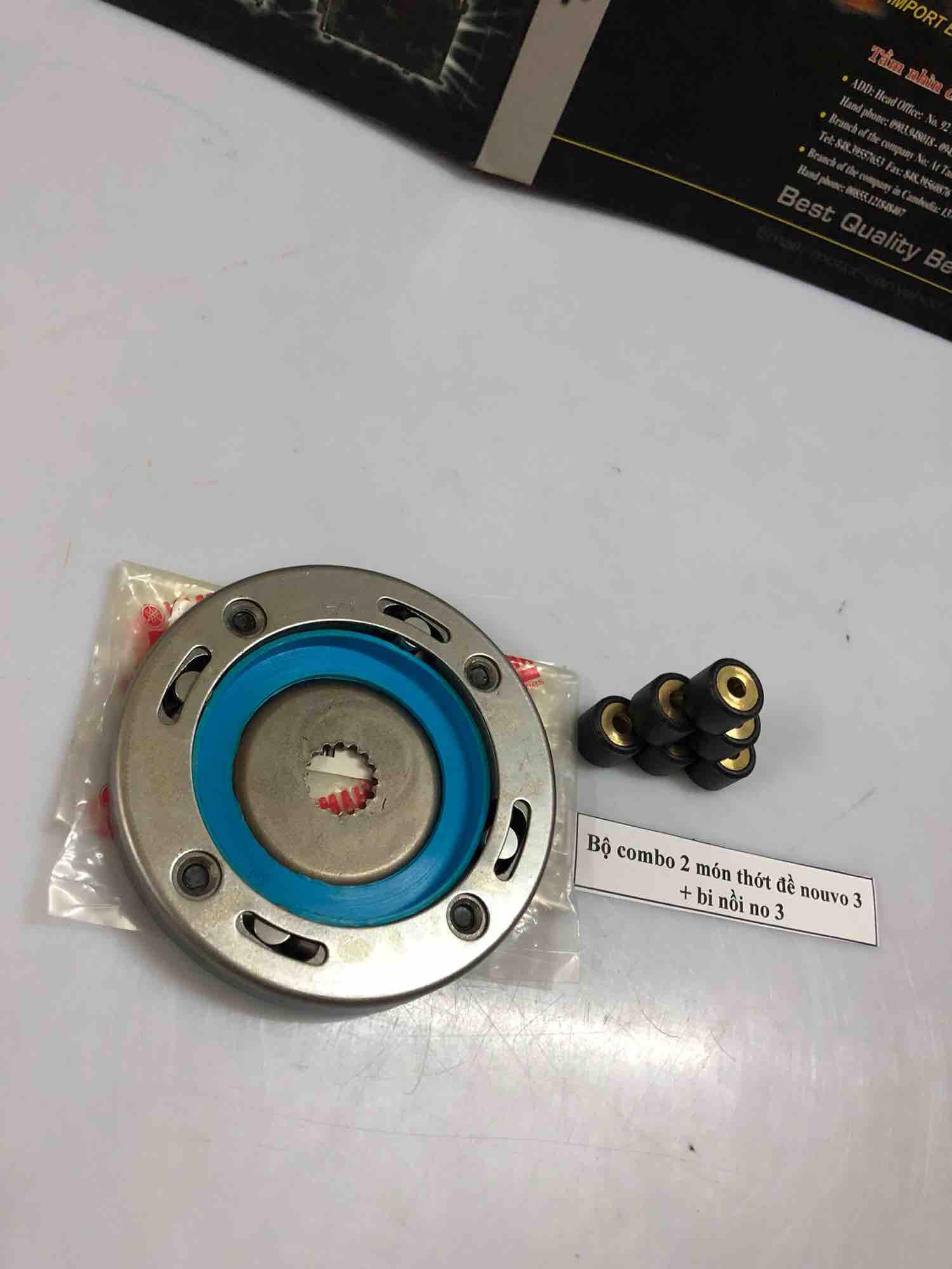 [HCM]Bộ combo thớt đề và bi nồi nouvo 3