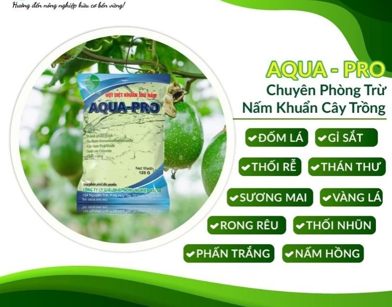 Bột diệt khuẩn trừ nấm AQUA-BRO (Gói 125g)