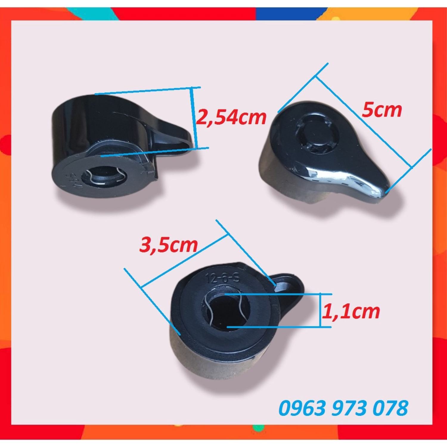Van xả hơi Nồi áp suất điện Supor 3 mẫu