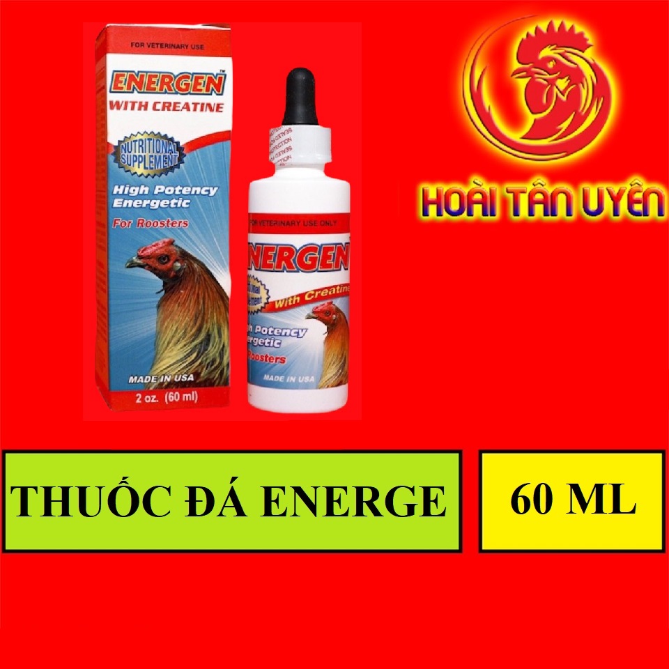 Vitamins Nuôi Cho Gà ENERGEN Chai 60ml