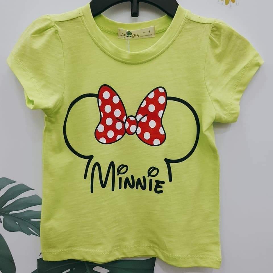 Áo thun cotton sược bé gái 17-30kg