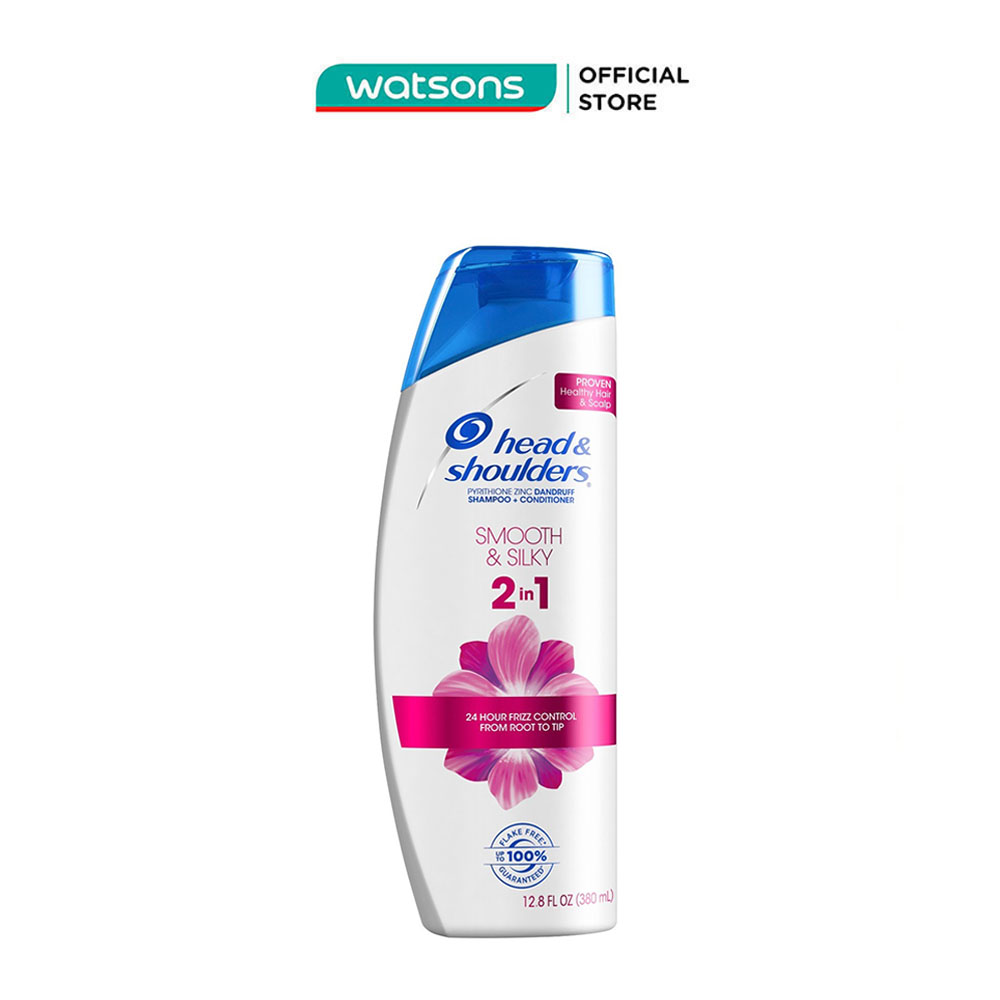 Dầu Gội Và Xả Head & Shoulders Smooth & Silky 2in1 380ml