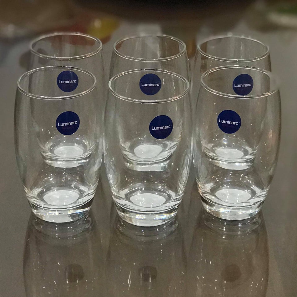 Combo 10 ly thủy tinh cao cấp 350ml