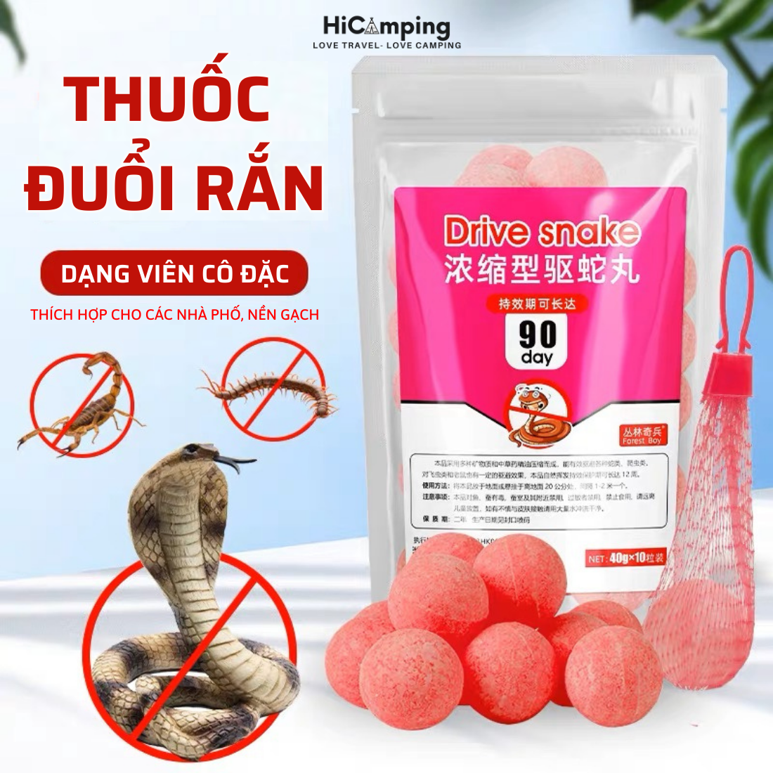 Snake Repellent, Snake Repellent Beads to Protect Humans