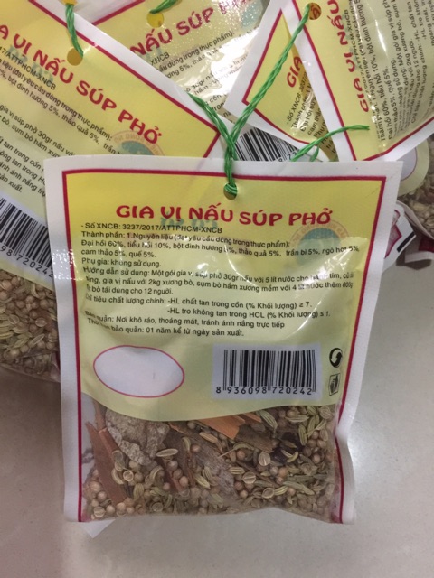 Gia vị nấu Phở Kim Nga gói (30g)