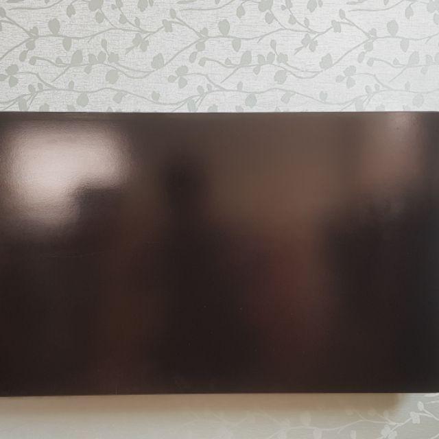 Bàn trà sofa 80-50cm chân gỗ tần bì