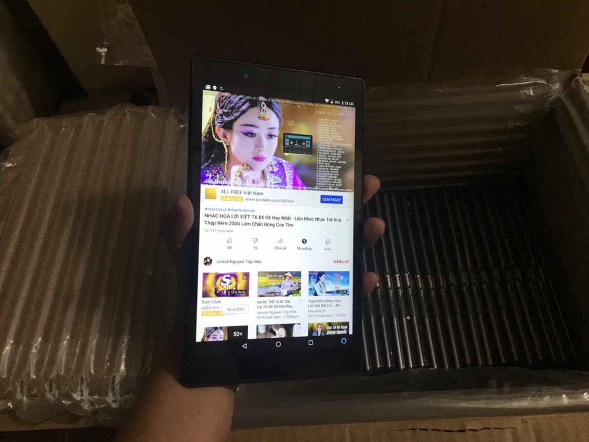 Máy tính bảng lenovo tab 4 8504F ram 2/16 android 8.1