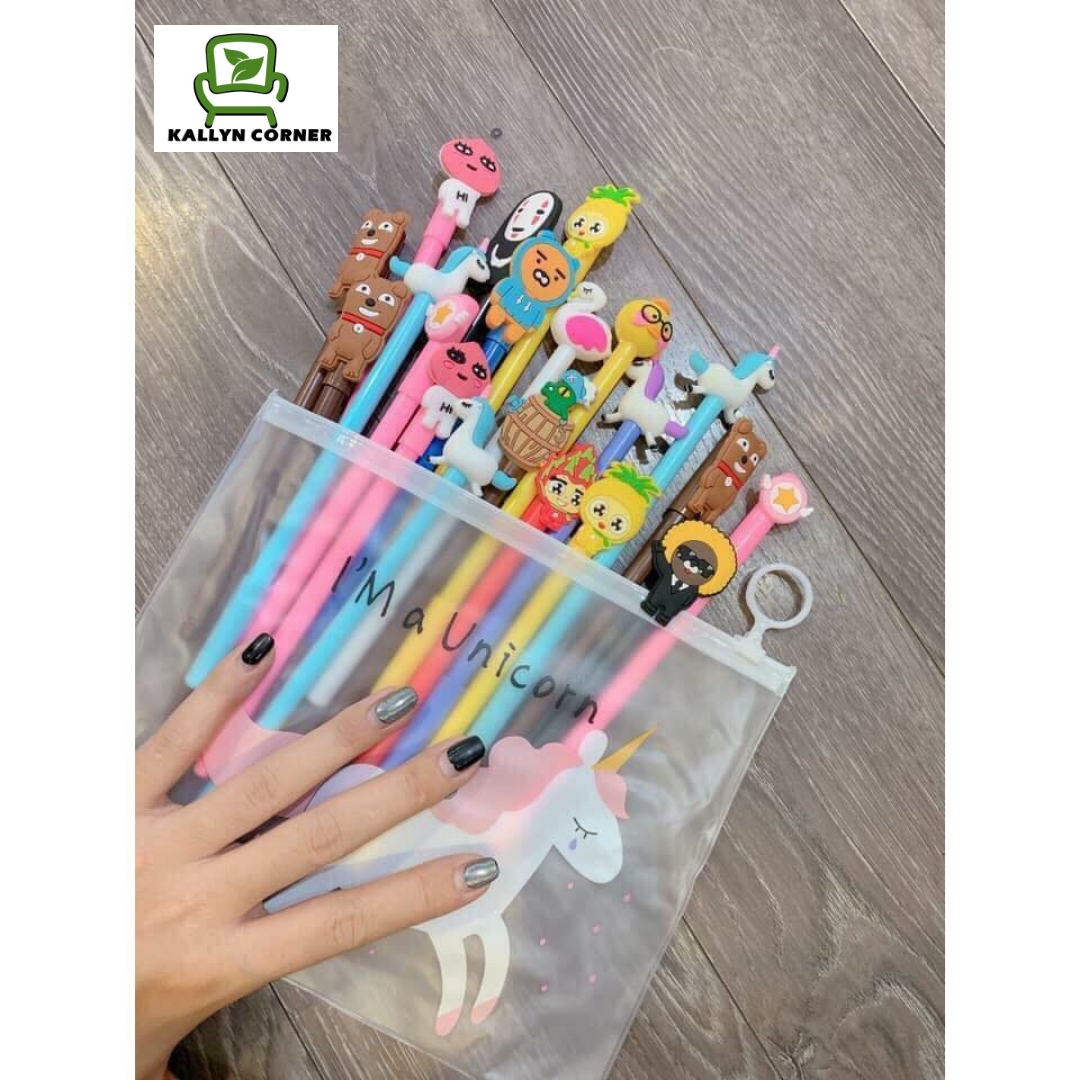 [HCM]Combo 5 bút bi cute nhiều mẫu