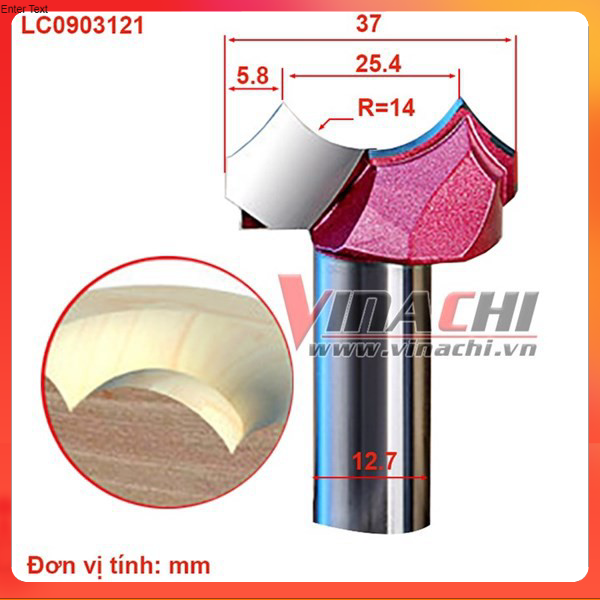 Mũi phay chỉ bánh xe tideway lc0903 - mũi phay chỉ bánh xe tideway lc0903 vinachi ứng dụng cao và cơ động trong tháo lắp