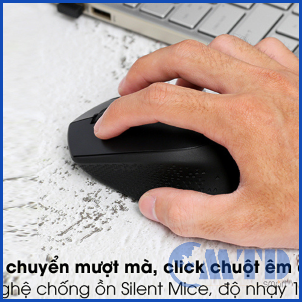 Chuột không dây Logitech M331 -Bảo hành 12 Tháng