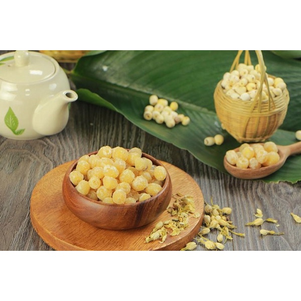 500g Mứt hạt sen loại ngon - tết 2024