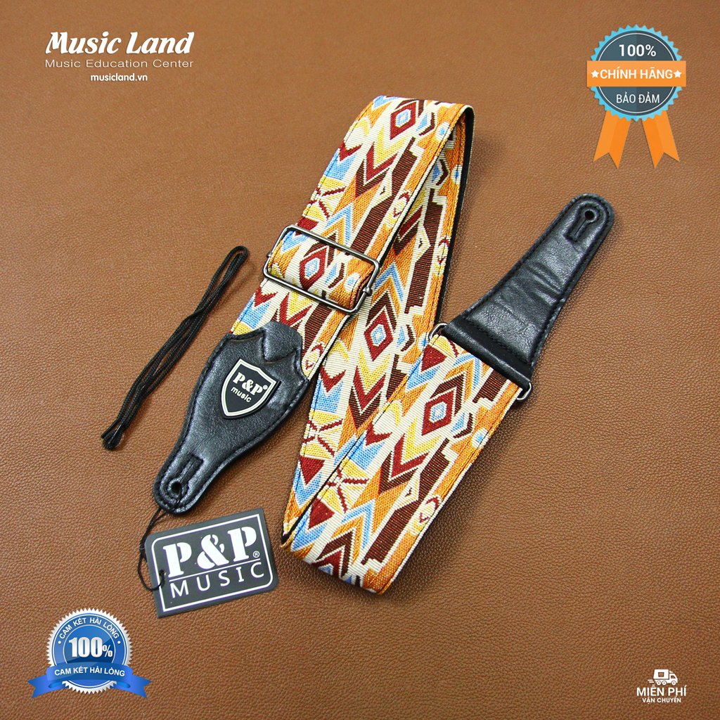 Dây Đeo Đàn Guitar P&P – Chính Hãng
