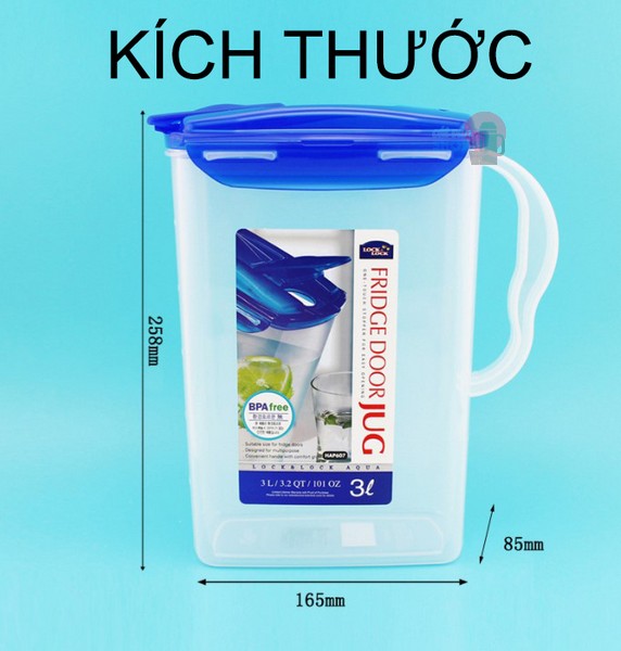 Bình nước Lock&Lock 3L HAP607