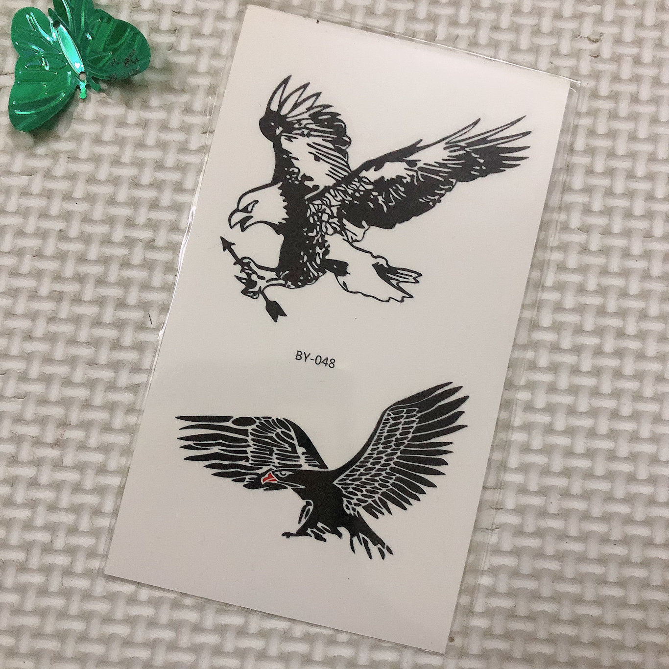 [HCM]COMBO 6 TẤM HÌNH XĂM CÁNH H-039- mua 2 combo tặng 2 tấm đồng size