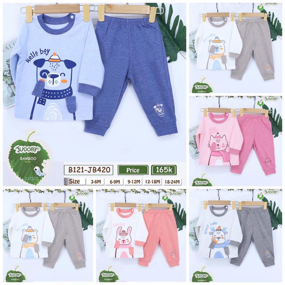JUDOBY - Bộ cài vai dài tay