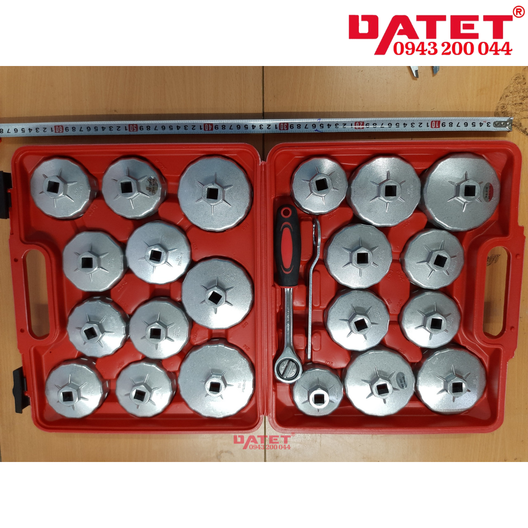 Cảo lọc nhớt 23 chi tiết DN-A1013, chén tháo lọc nhớt Ô tô - xe máy