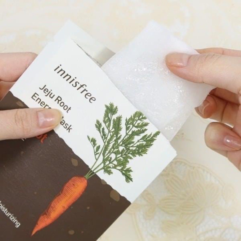 Mặt Nạ Thuần Chay Innisfree Jeju Root Energy Mask.