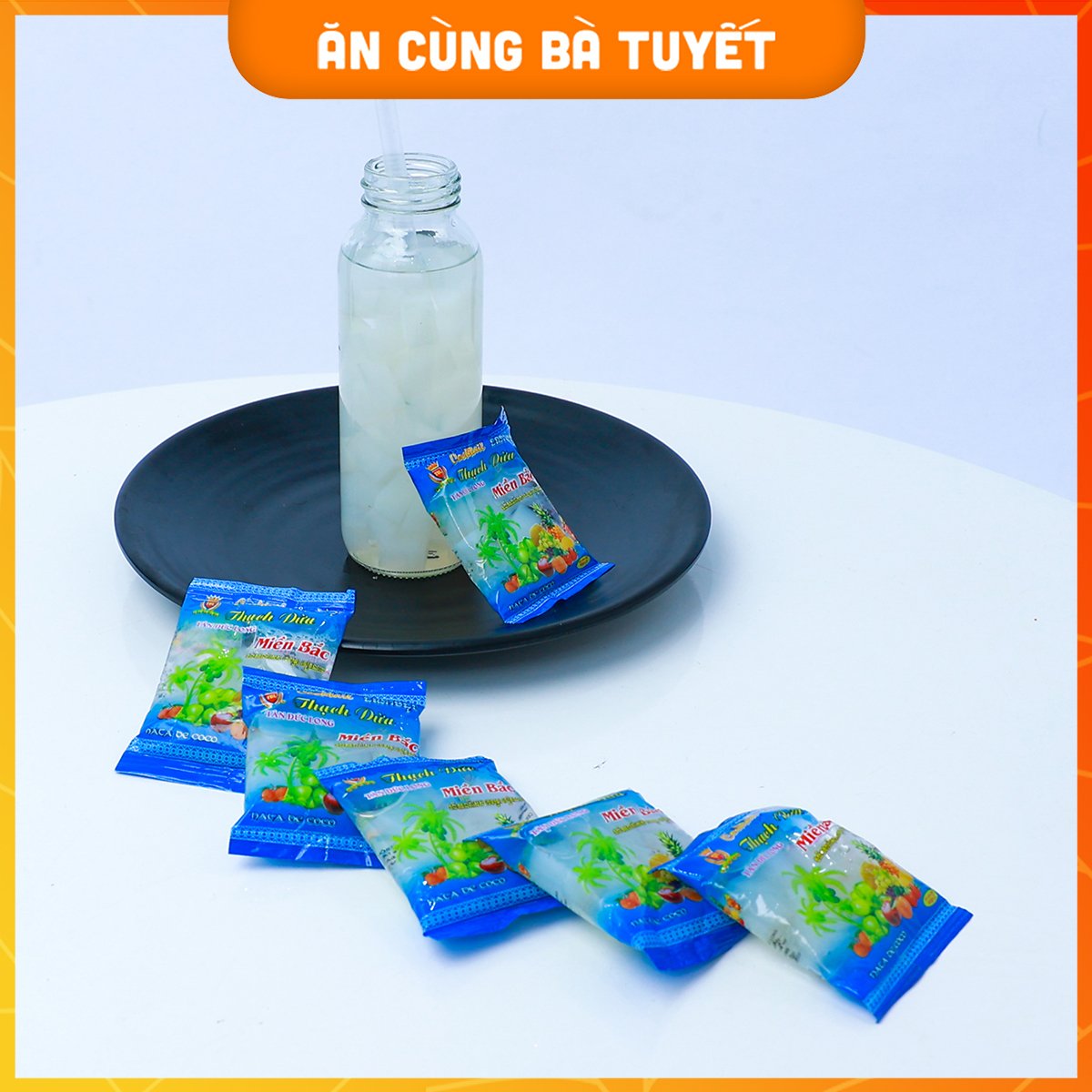 Combo 20 Gói THẠCH DỪA Giải Khát Mùa Hè